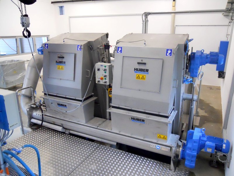 HUBER Screenings Wash Press WAP®