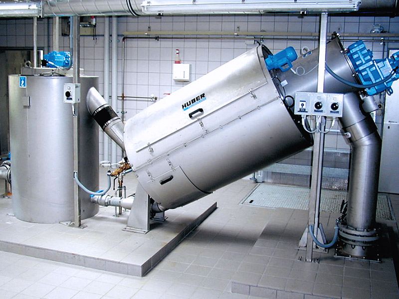 HUBER Rotary Screw Thickener S-DRUM (RoS2)