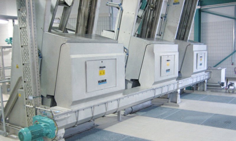 HUBER Screw Conveyors Ro8 / Ro8 T