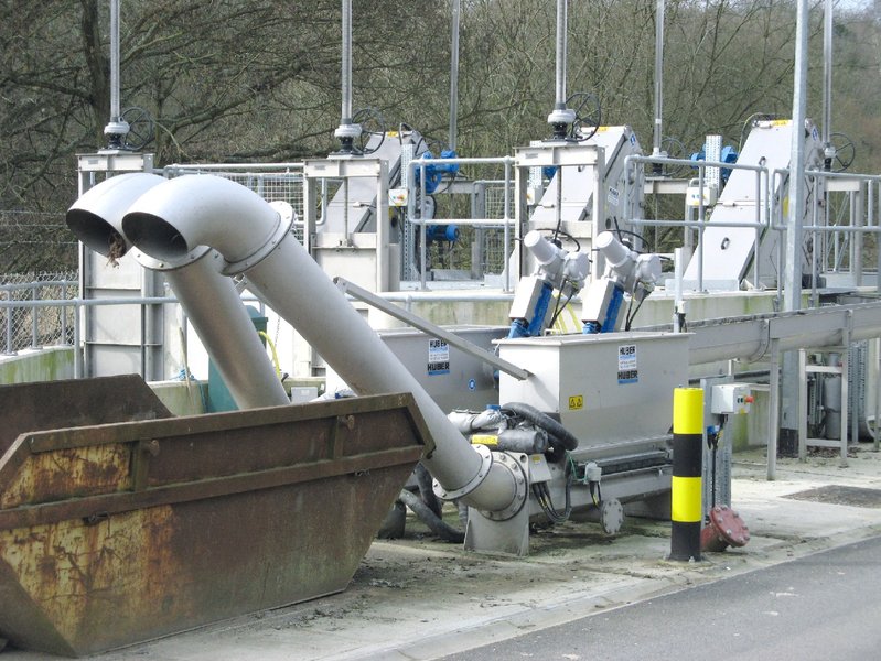 HUBER Screenings Wash Press WAP®