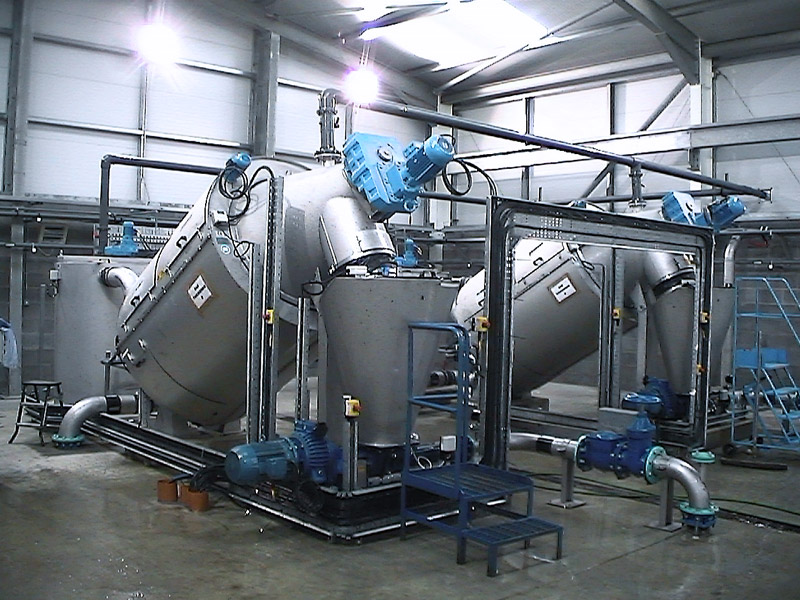 HUBER Rotary Screw Thickener S-DRUM (RoS2)