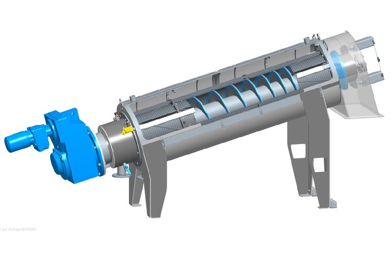 HUBER S-PRESS бұрандалы сусыздандыру пресі