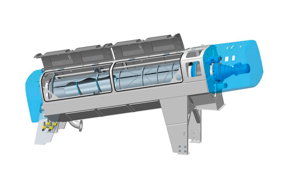 HUBER Q-PRESS® бұрандалы сусыздандыру пресі