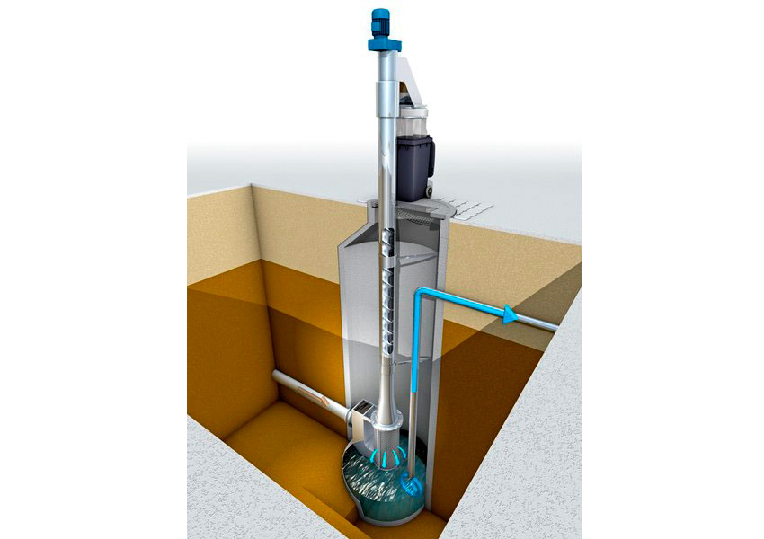 HUBER Pumping Stations Screen ROTAMAT® RoK4