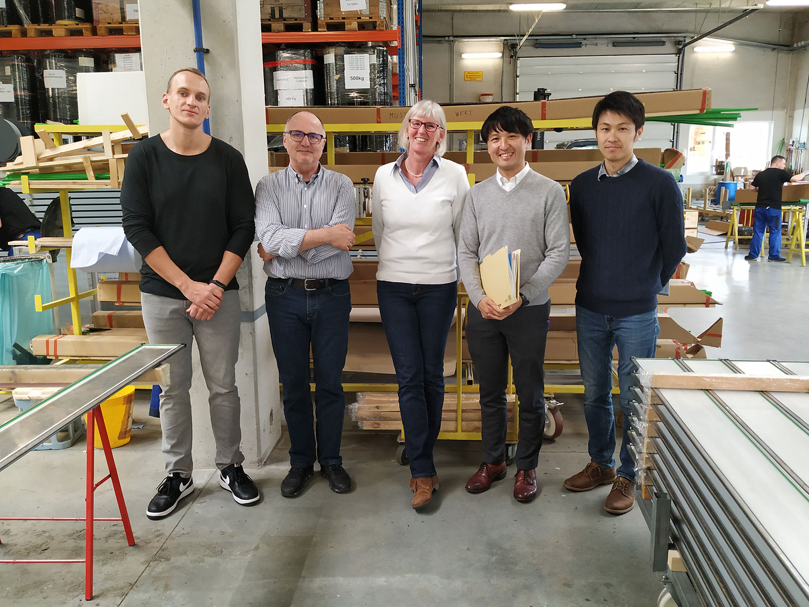 Visit to the AQUACONSULT Plant