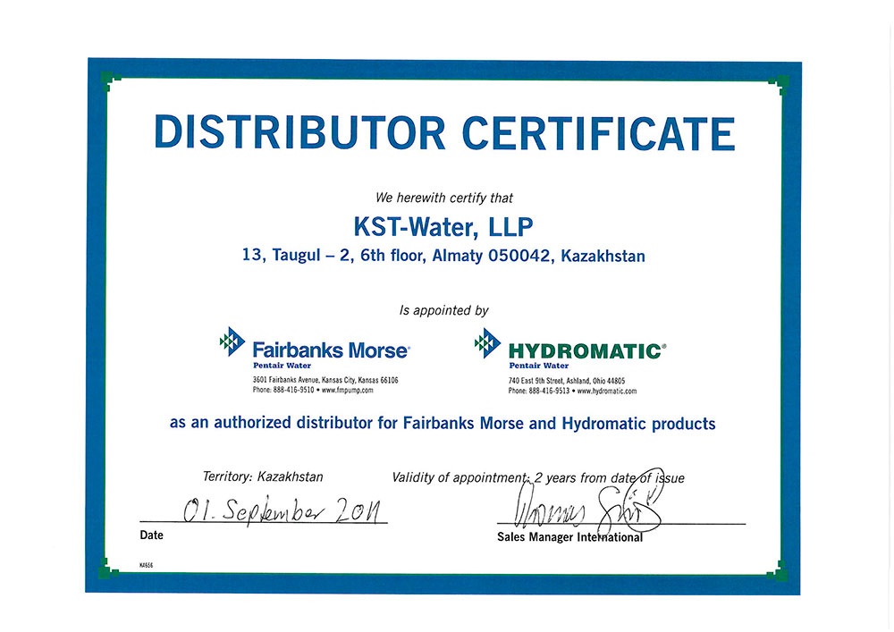 Certificate 9