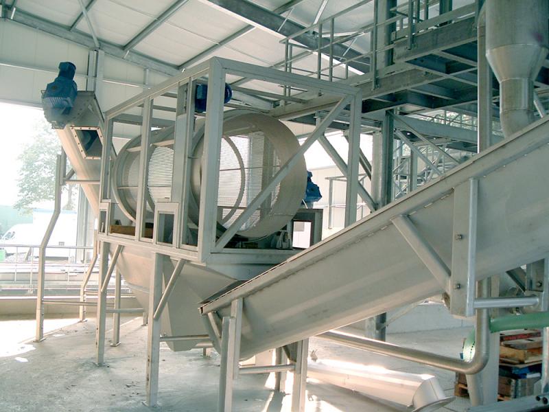 FSM Drum Screen for Grit Treatment